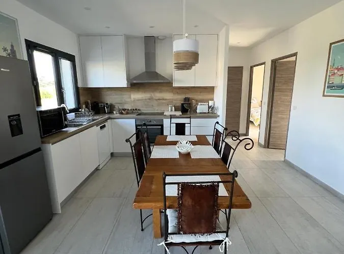 Casa Lamaghjone - T4 Avec Piscine Chauffee A 3,5km De La Vila