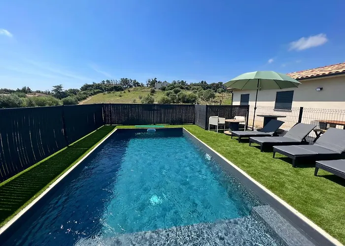 Casa Lamaghjone - T4 Avec Piscine Chauffee A 3,5km De La