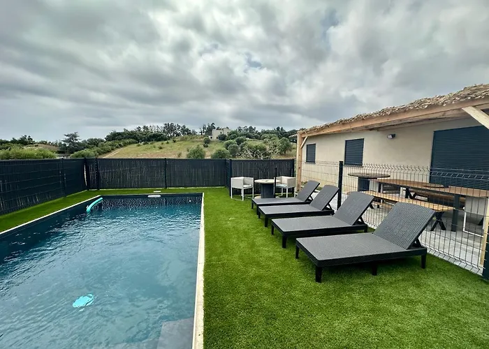 Vila Casa Lamaghjone - T4 Avec Piscine Chauffee A 3,5km De La Aléria